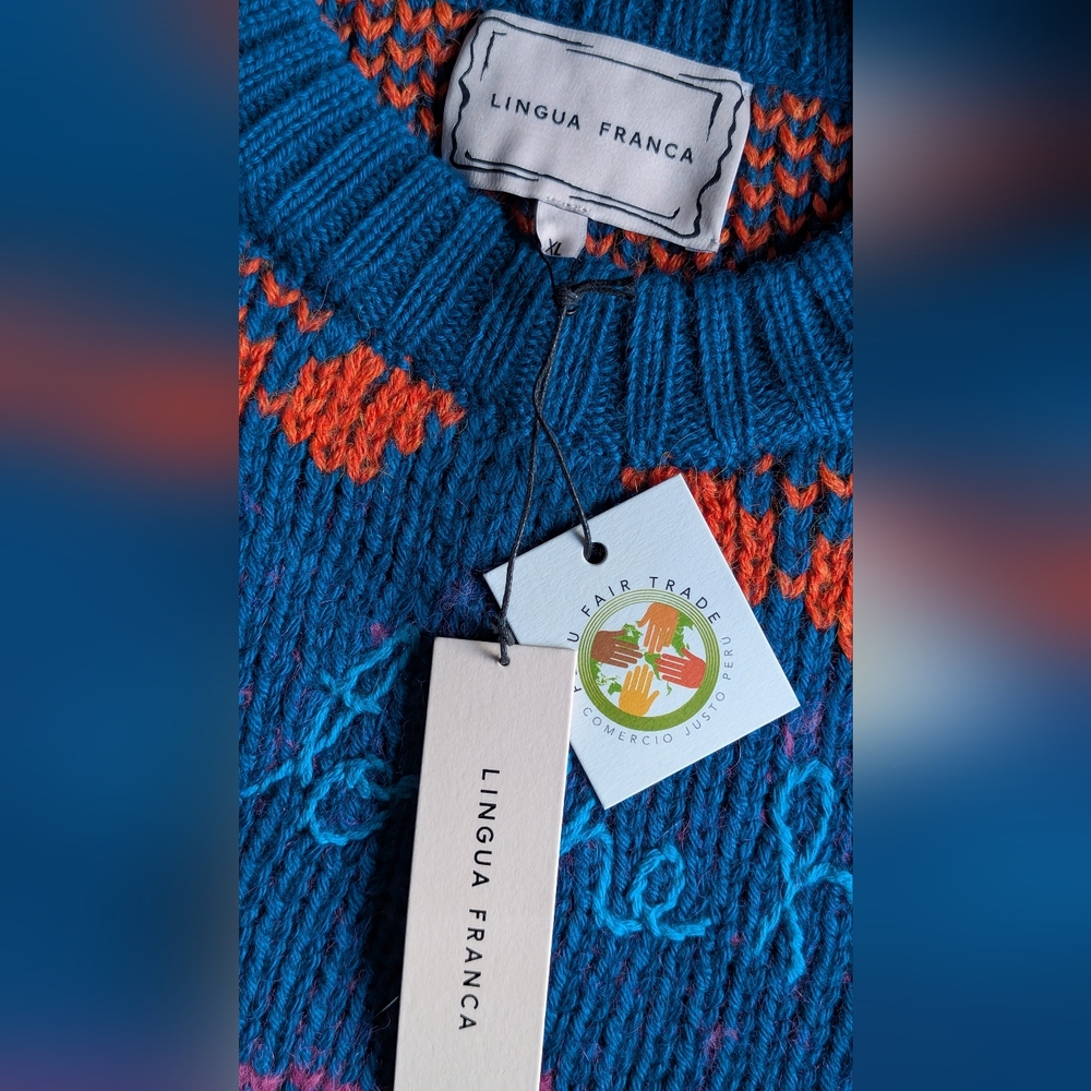 NWT Lingua Franca 'Whatever' Alpaca Blend Sweater - Picture 9 of 9